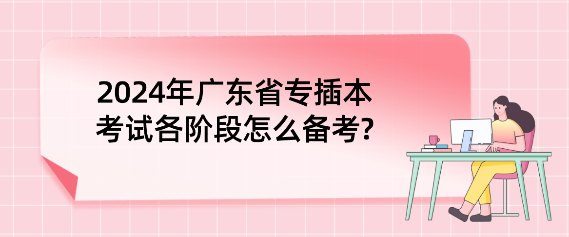 2024年广东省专插本考试各阶段怎么备考?
